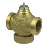 Dvoucestný ventil SAUTER VUN020F300 - DN 20, Kv 6.3m³/h, PN16 bar, −10...130 °C, G1¼" vnější závit, zdvih 8mm