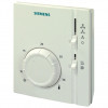 SIEMENS RAB31 Prostorový termostat pro 4-trubk. fan-coil, 3-st. ventilátor, Top / Chlaz
