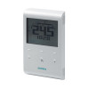 SIEMENS RDE100.1 DHW Prostorový termostat, týdenní program, bateriové napájení