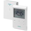 SIEMENS RDE100.1RFS Room thermostat, weekly program, wireless design